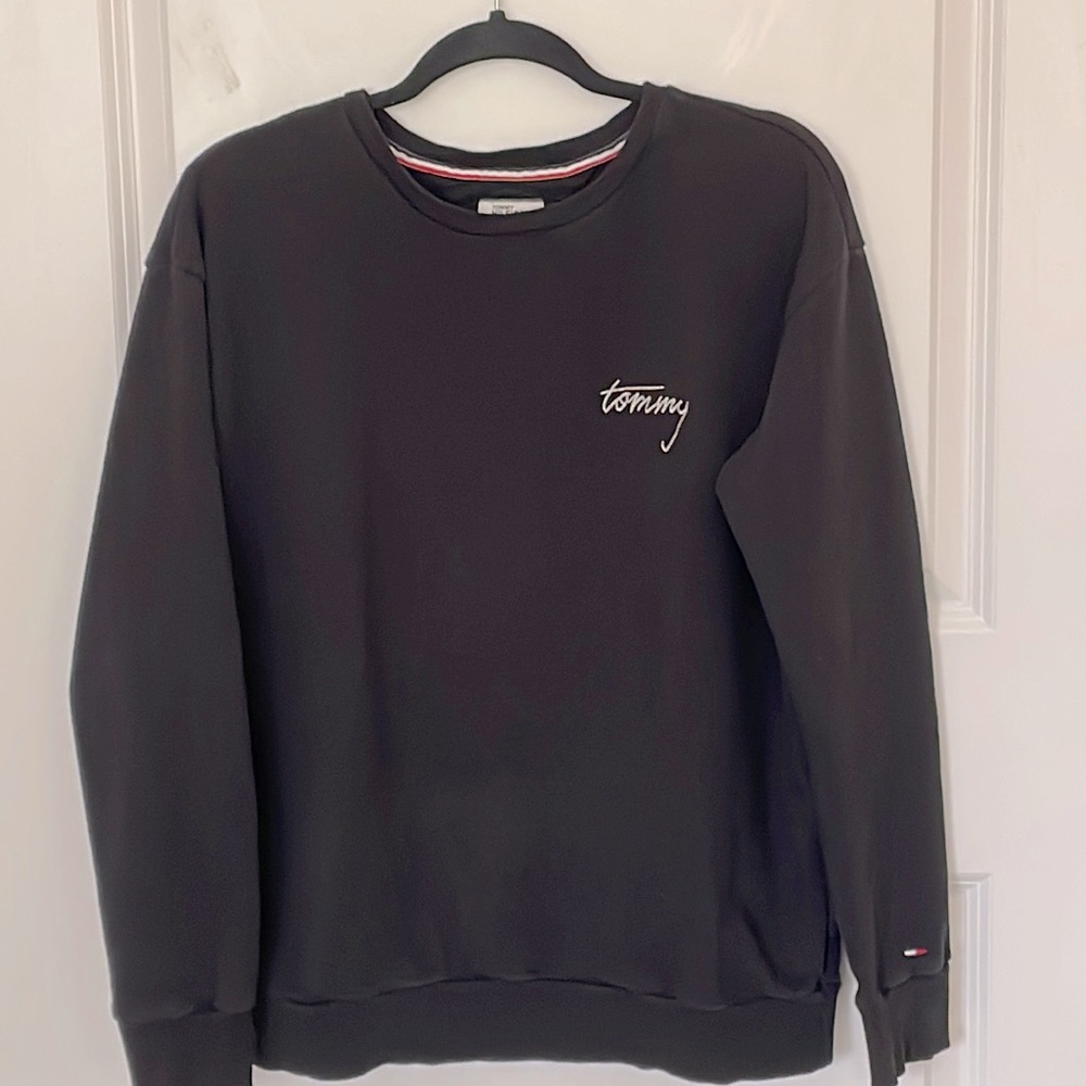 Tommy Hilfiger Black True Love Sweatshirt Small